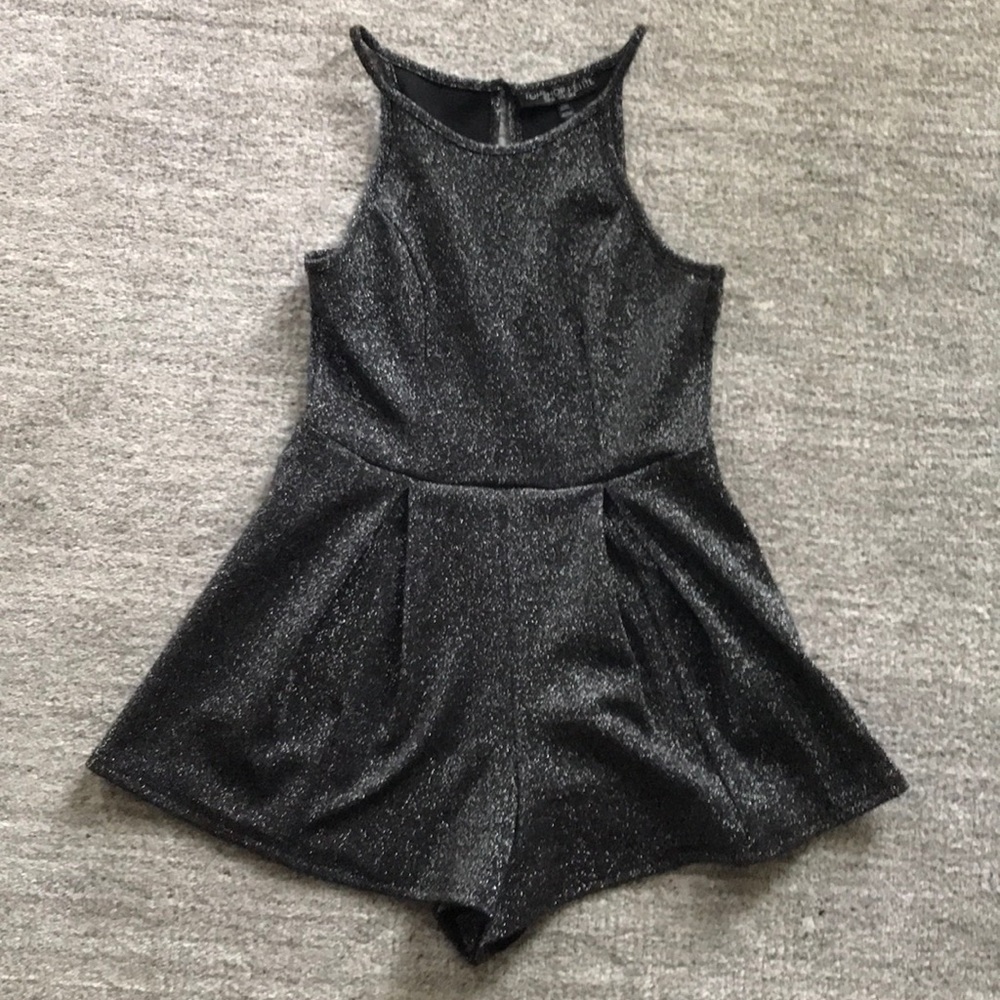 Topshop Sparkly Romper